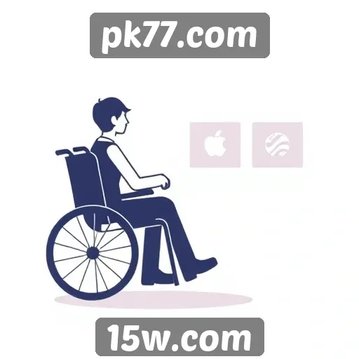 Acessibilidade e interface do usuário em pk77.com