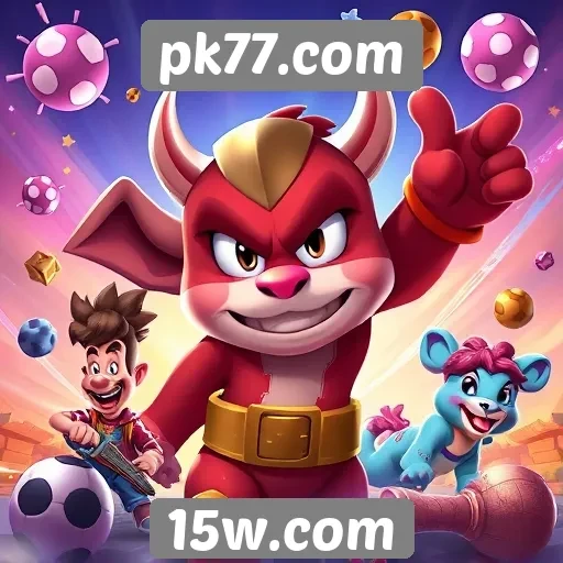 Comparativo de jogos populares no pk77.com
